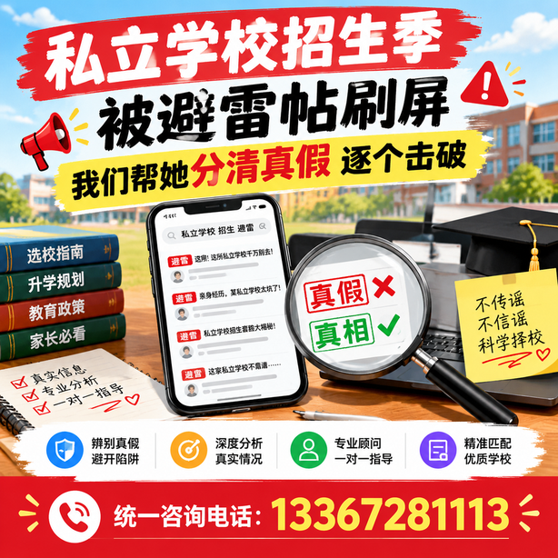 阜阳小红书舆情合规处置：私立学校招生季被避雷帖刷屏，我们帮她分清真假逐个击破